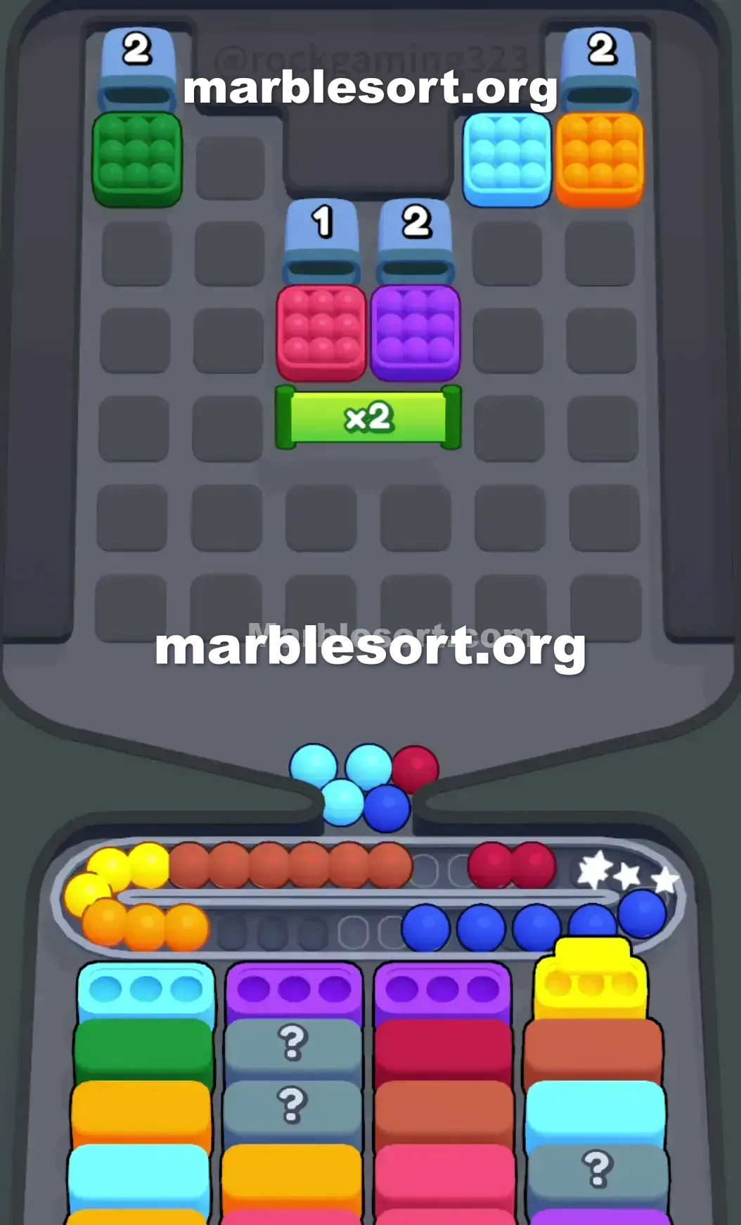 Marble Sort Level 80 screenshot 3