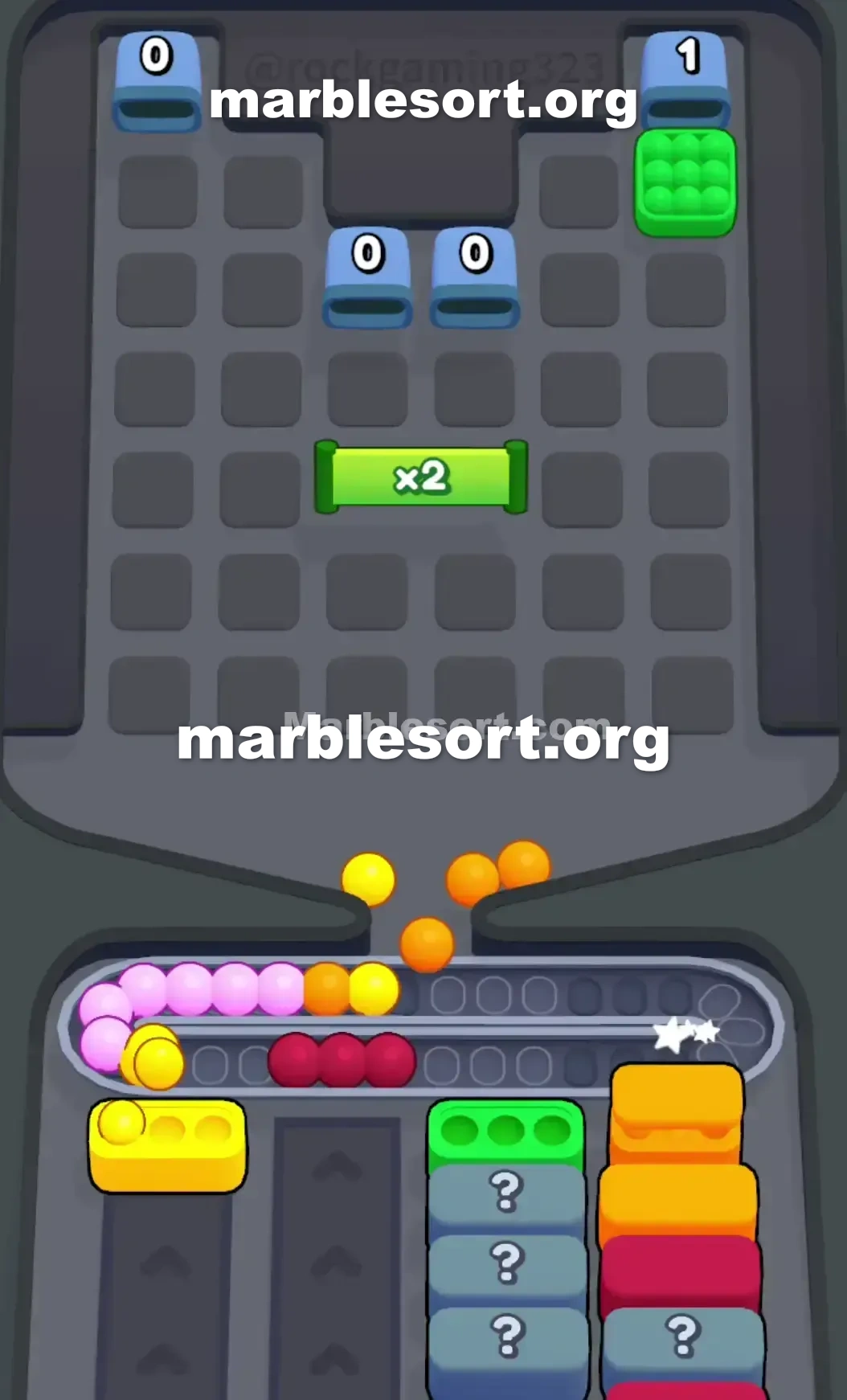 Marble Sort Level 80 screenshot 4