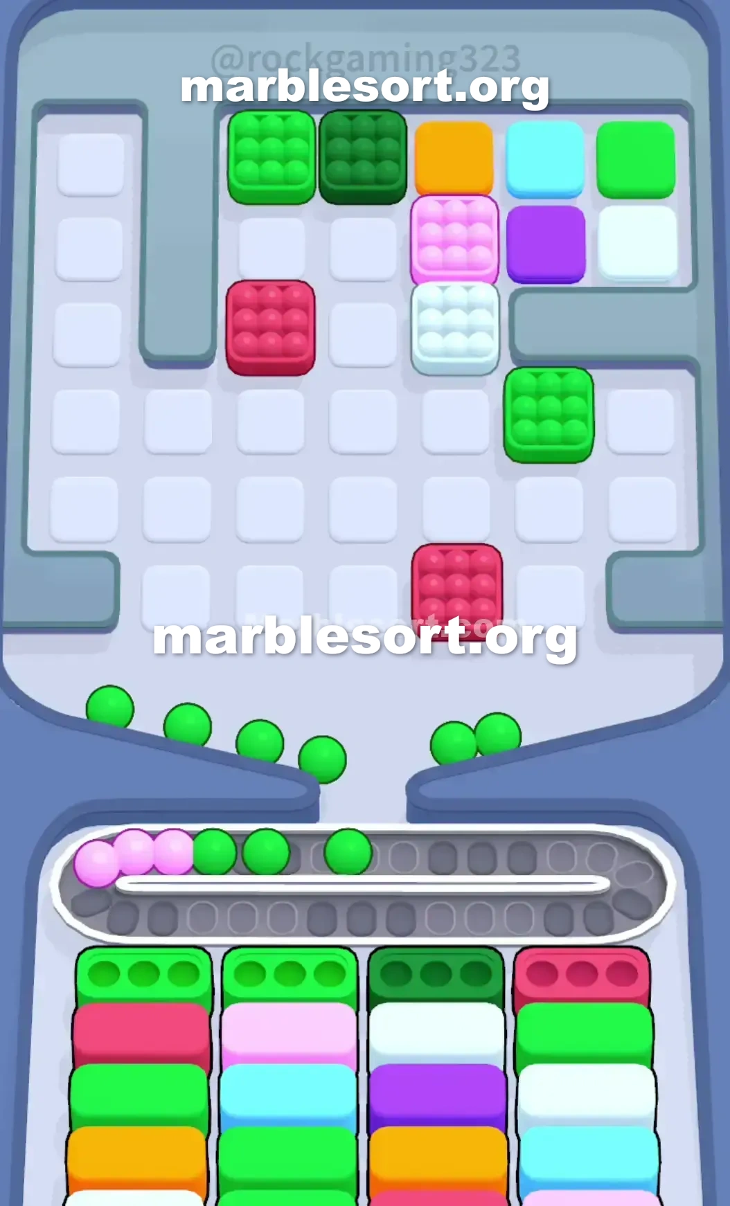 Marble Sort Level 82 screenshot 3