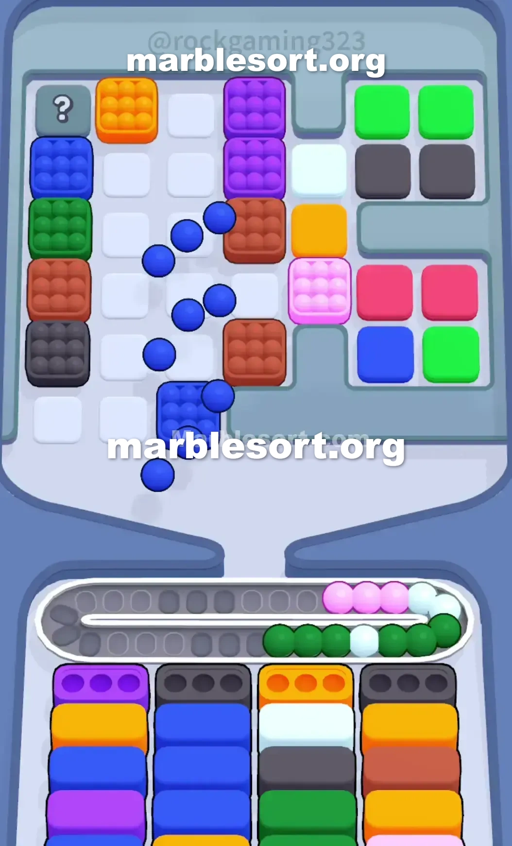 Marble Sort Level 83 screenshot 2