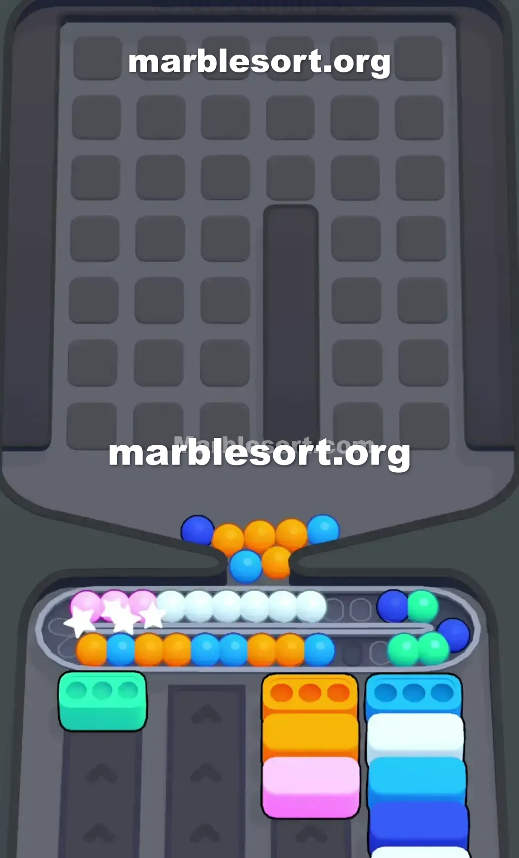 Marble Sort Level 84 screenshot 4