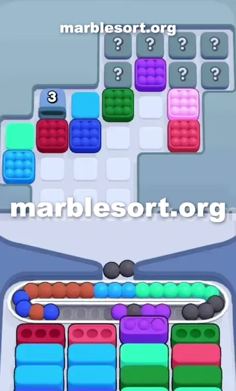 Marble Sort Level 85 screenshot 2