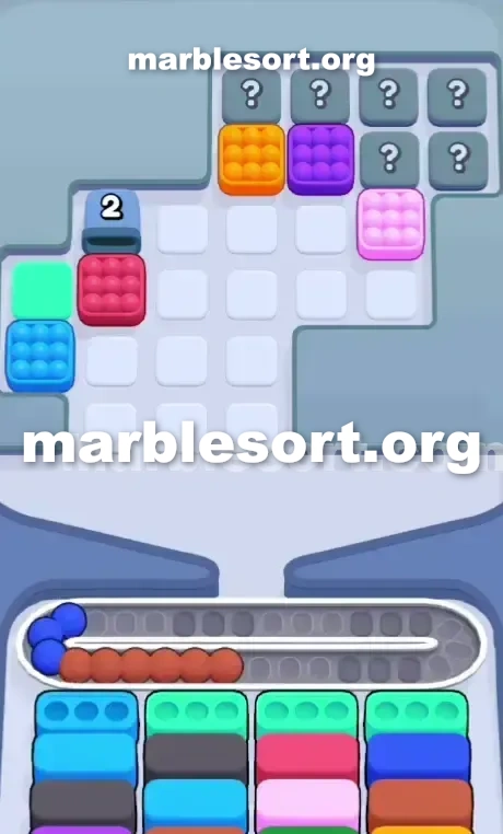 Marble Sort Level 85 screenshot 3