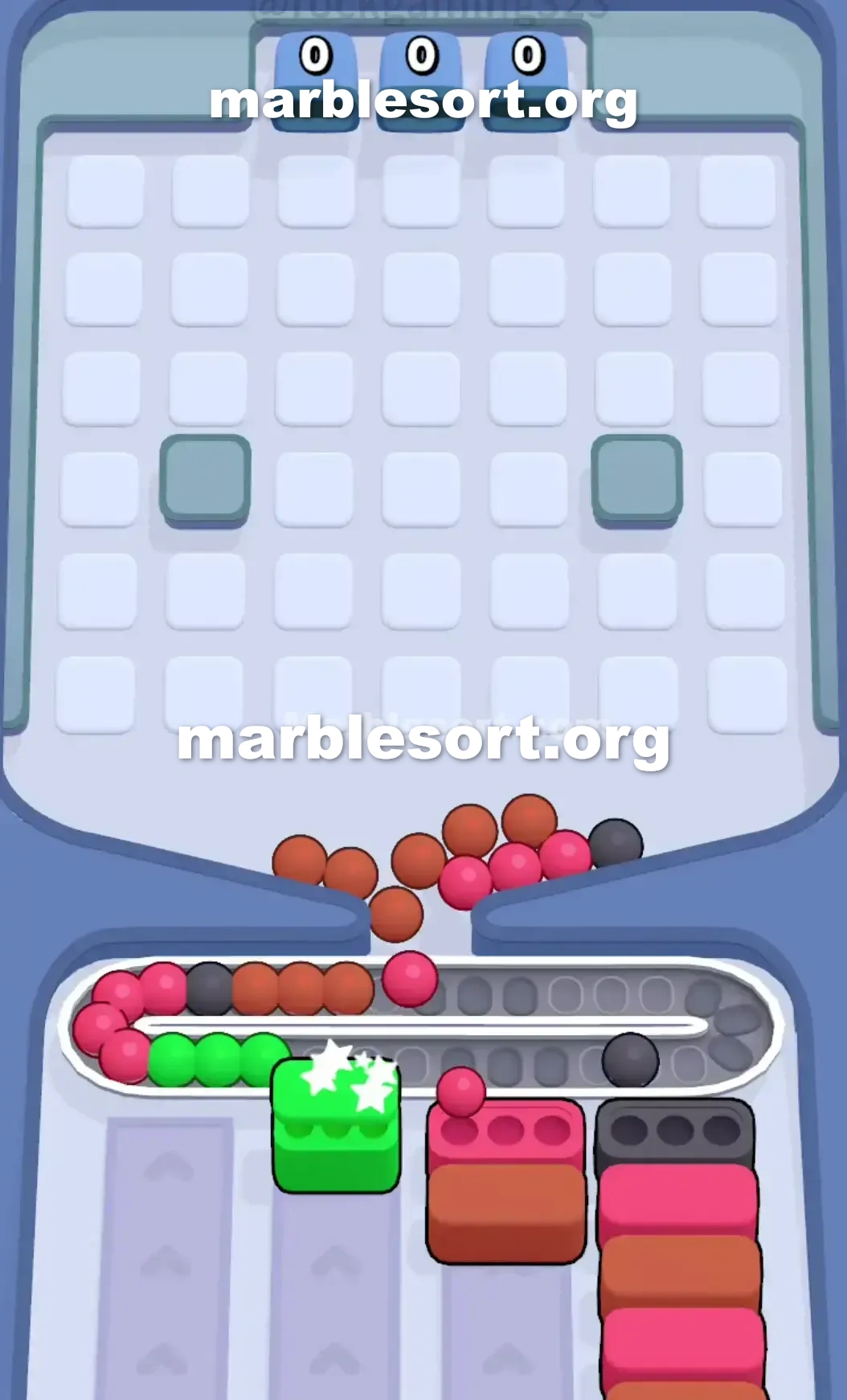 Marble Sort Level 86 screenshot 4