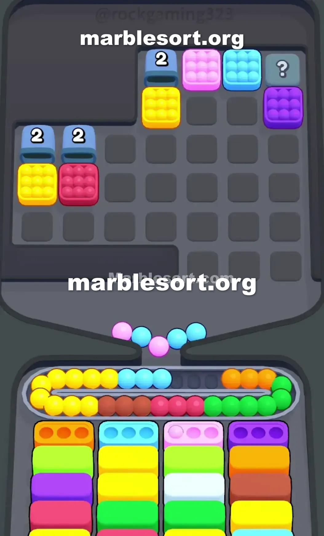Marble Sort Level 87 screenshot 3