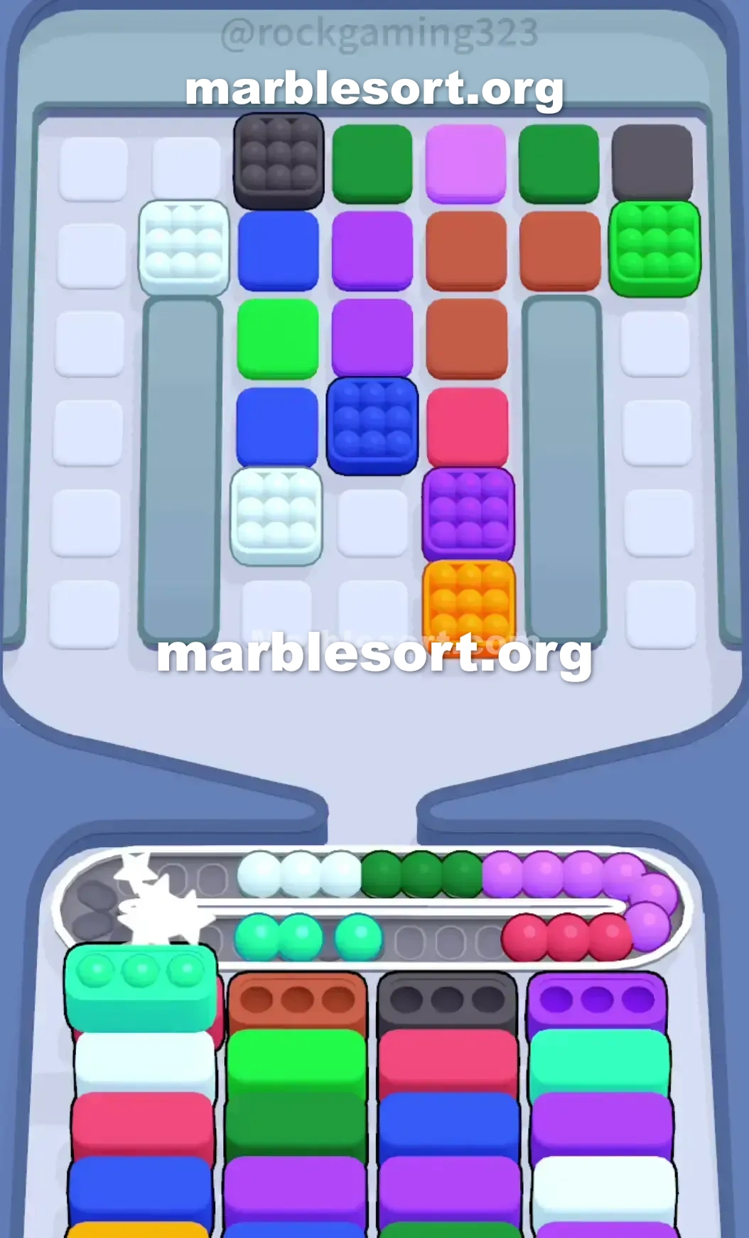 Marble Sort Level 88 screenshot 2