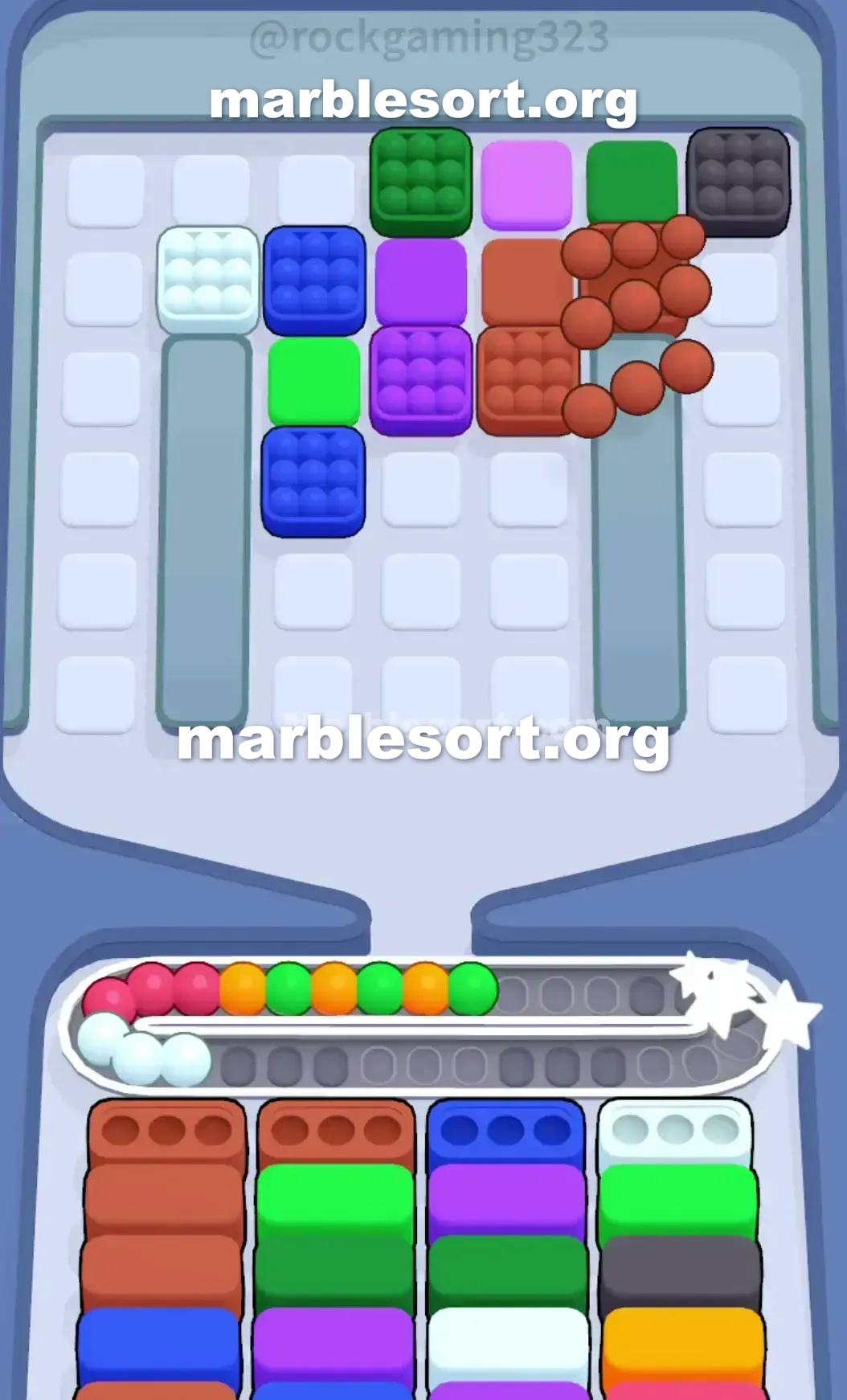 Marble Sort Level 88 screenshot 3