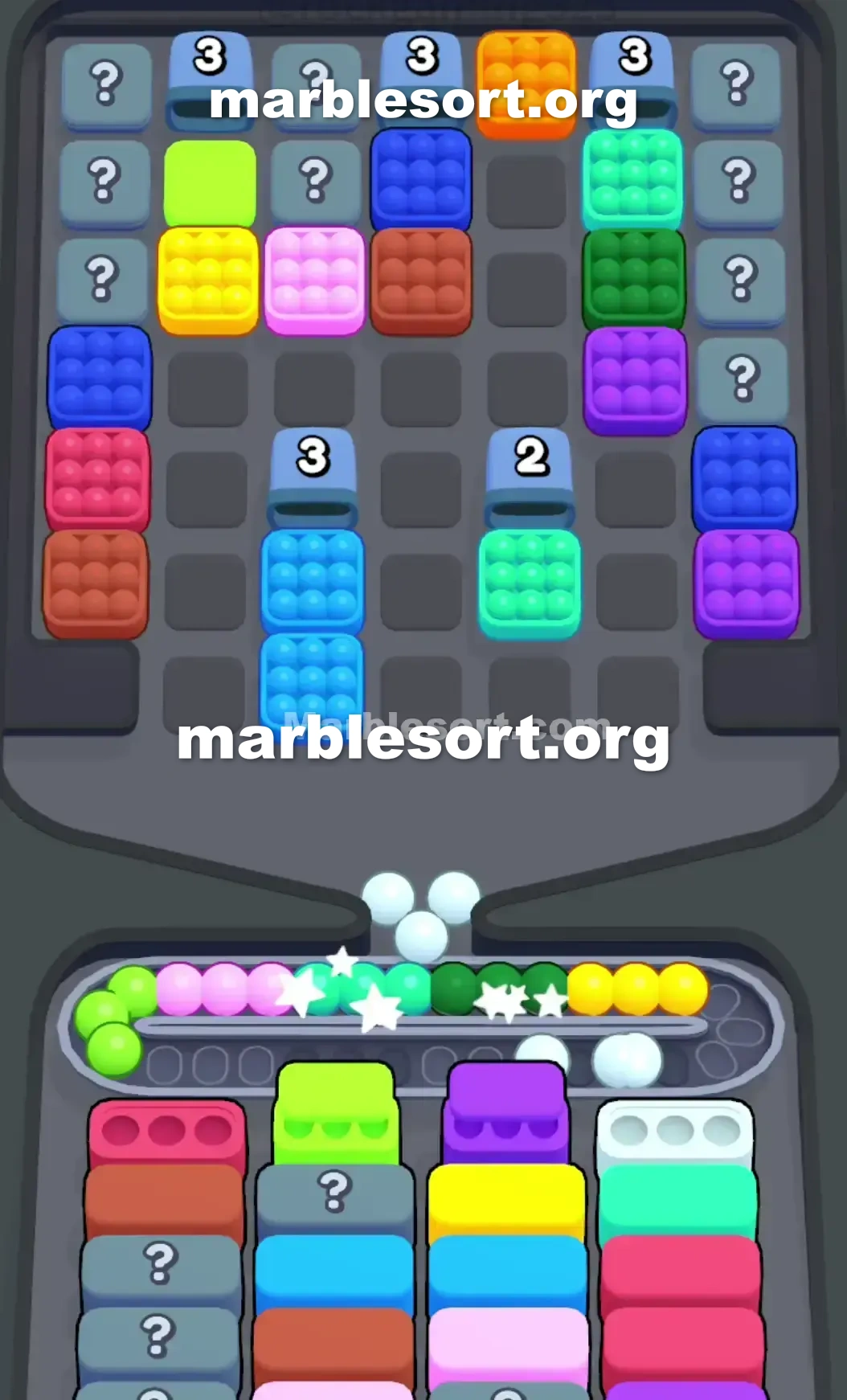 Marble Sort Level 90 screenshot 2
