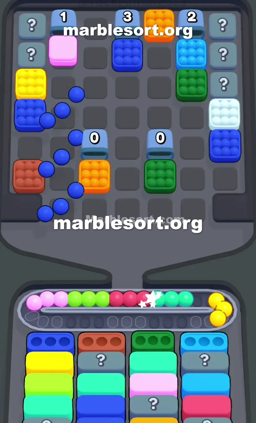 Marble Sort Level 90 screenshot 3
