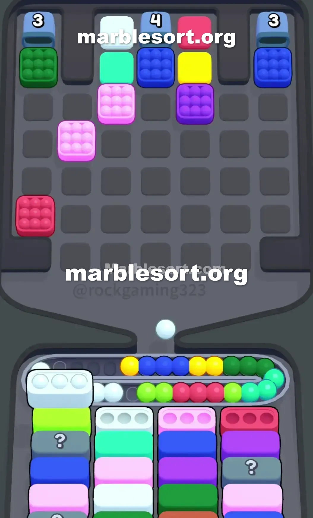 Marble Sort Level 97 screenshot 3