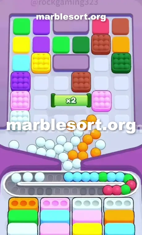 Marble Sort Level 98 screenshot 2