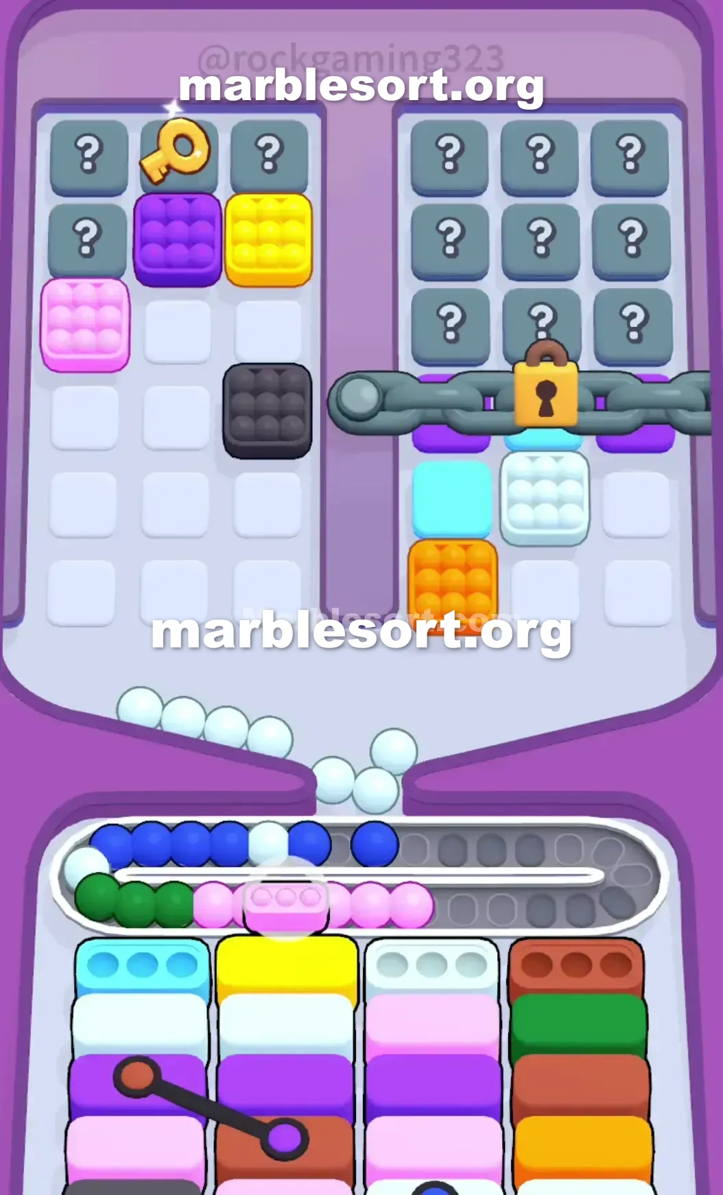 Marble Sort Level 99 screenshot 2