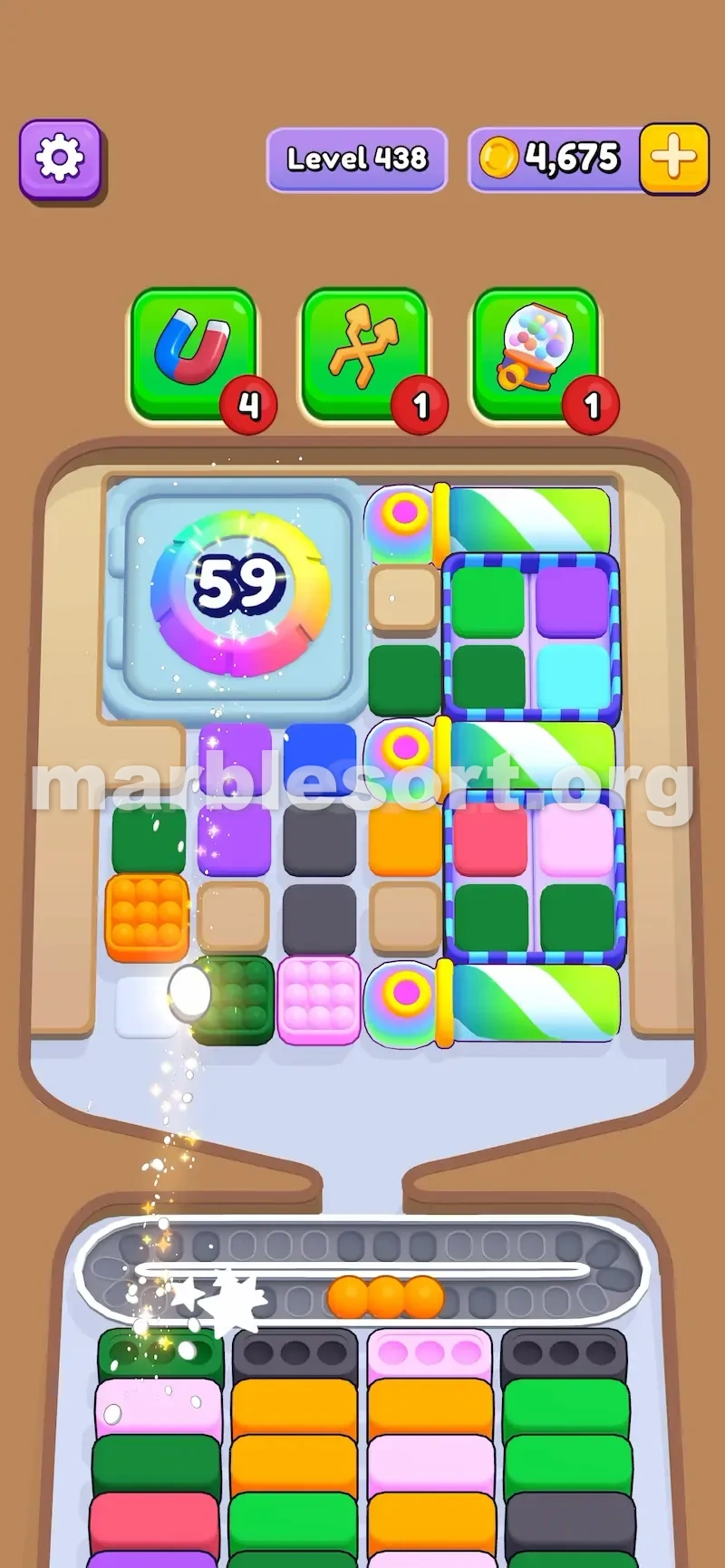 Timing the opening