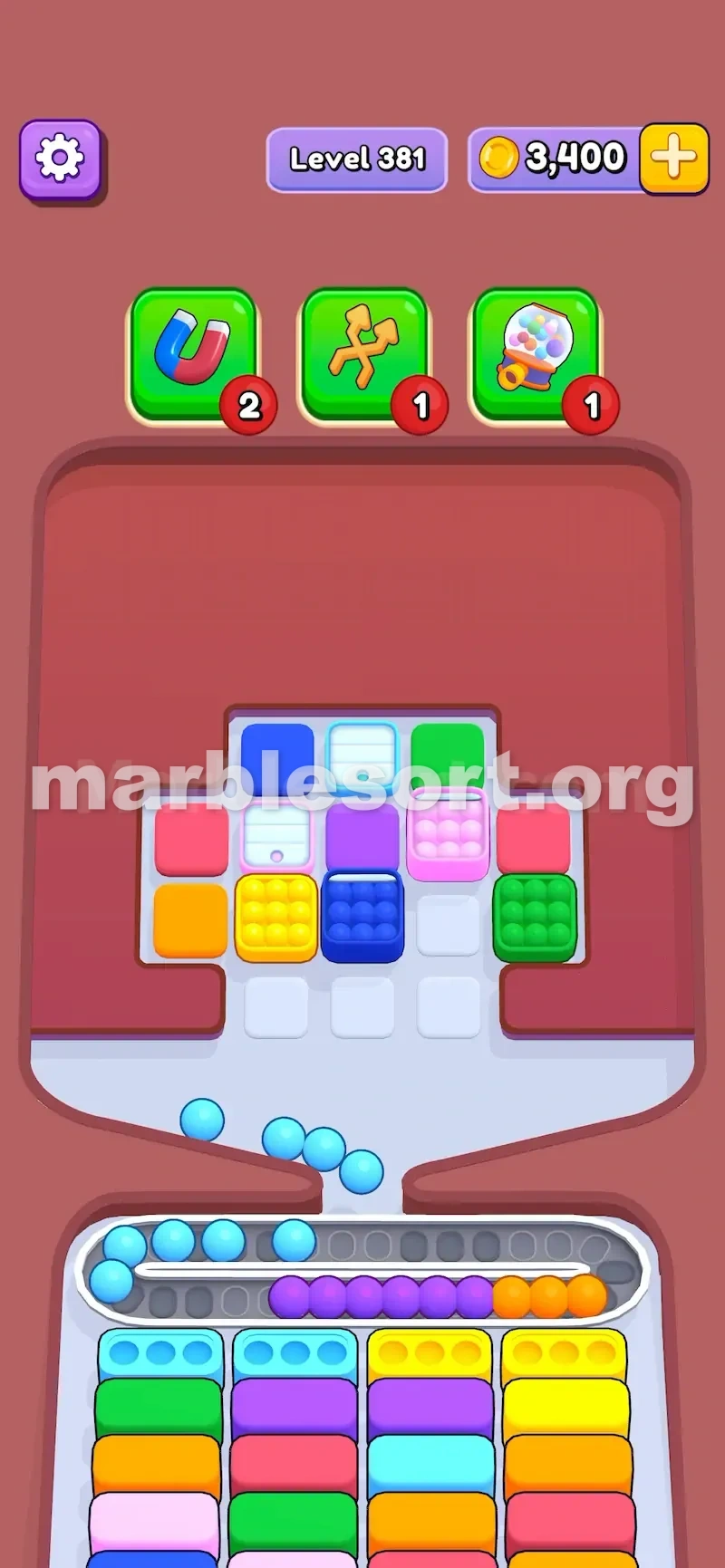 Swap Box strategy layout